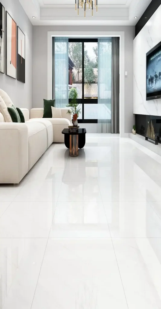 white-floor-tiles