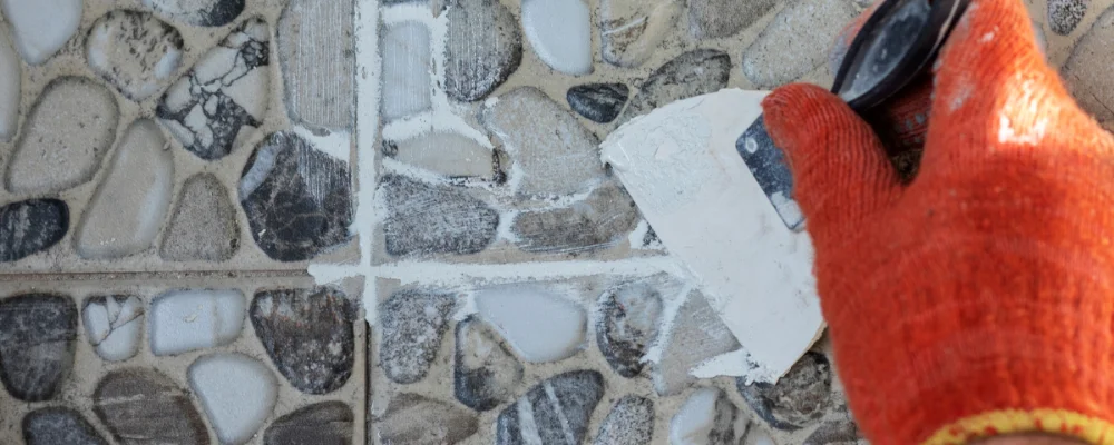 How to Remove White Cement from Tiles