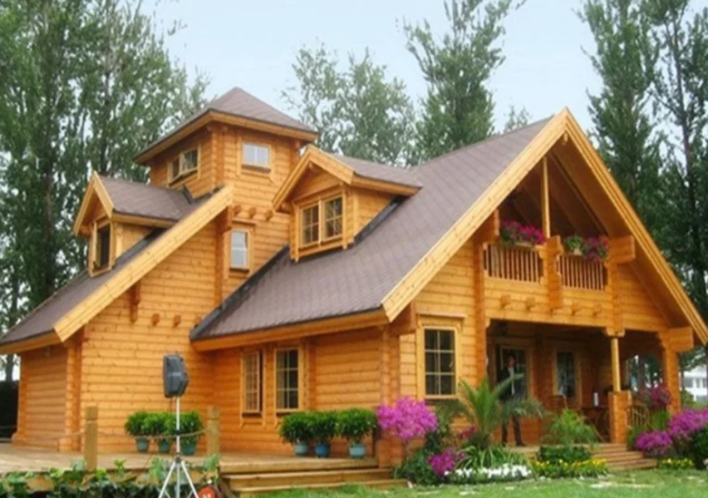 Kashmiri homes of wood/ Pahari houses