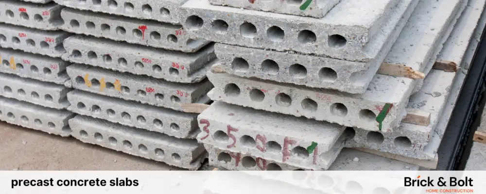 precast concrete slabs