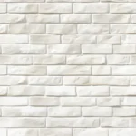 white brick wall