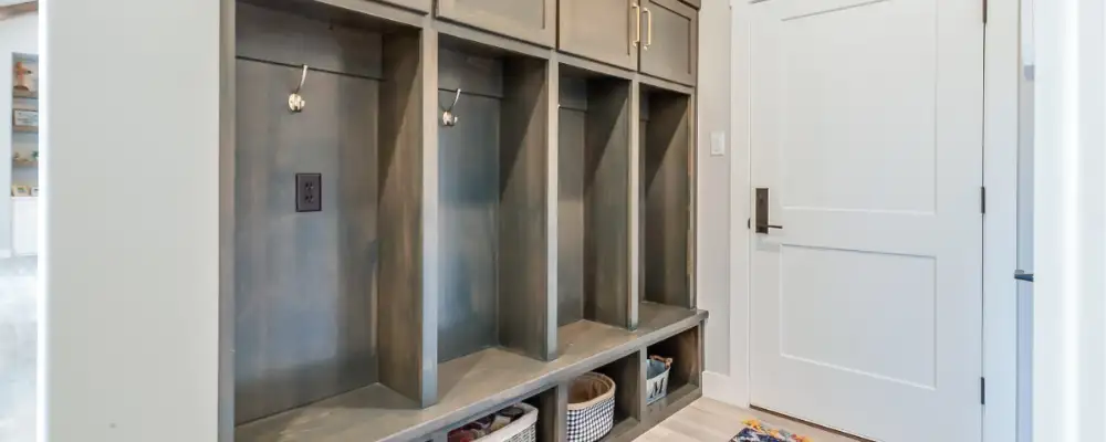 Mudroom in a House